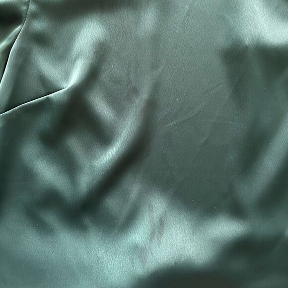 Emerald Mock Neck Blouse - Picture 6 of 8